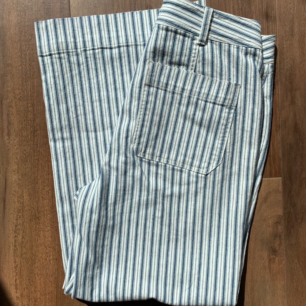 Madewell Emmett Striped Pants
